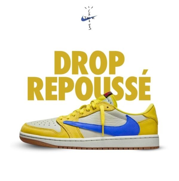 First Copy Shoes Travis Scott X Air Jordan 1 Low OG Canary