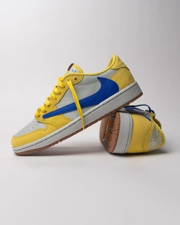 First Copy Shoes Travis Scott X Air Jordan 1 Low OG Canary