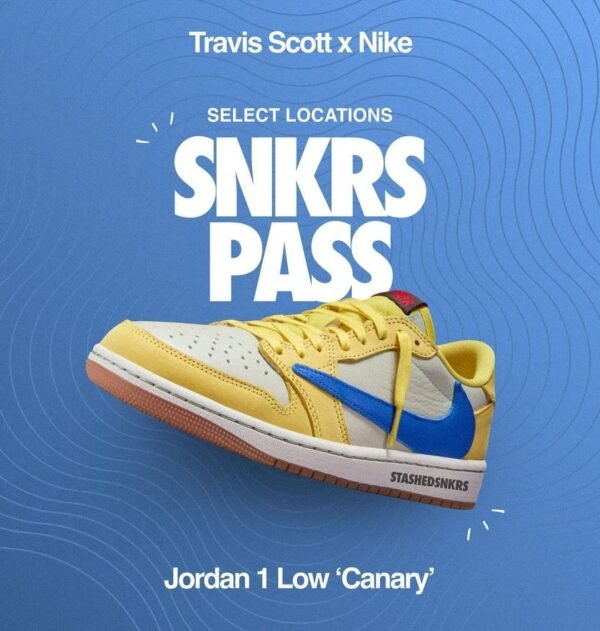 First Copy Shoes Travis Scott X Air Jordan 1 Low OG Canary