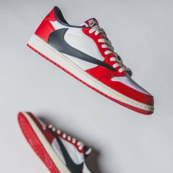 First Copy Shoes Travis Scott X Air Jordan Retro 1 Low Chicago