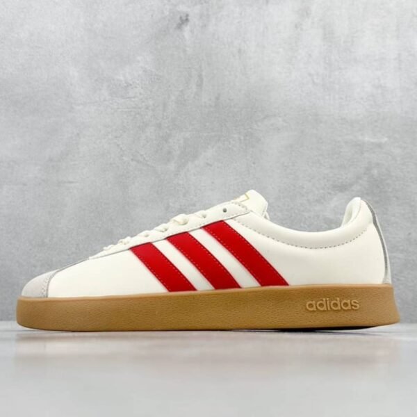 First Copy Shoes Adidas Court VL Cream Red