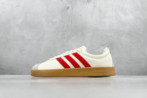 First Copy Shoes Adidas Court VL Cream Red