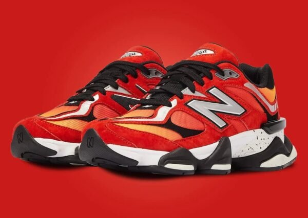 First Copy Shoes New Balance 9060 Fire Sign