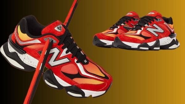 First Copy Shoes New Balance 9060 Fire Sign