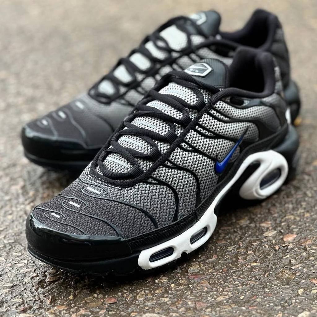 First Copy Shoes Nikee Airmax Plus Midnight with Nikee Dust Bag