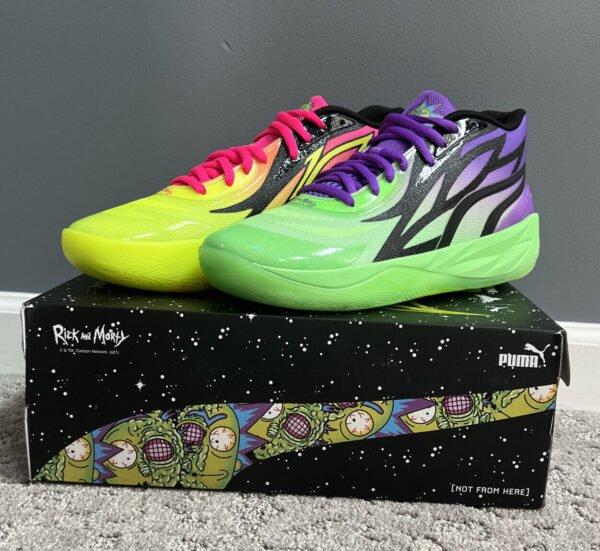 First Copy Shoes Puma Melo 0 2 Multi Color Rick Morty