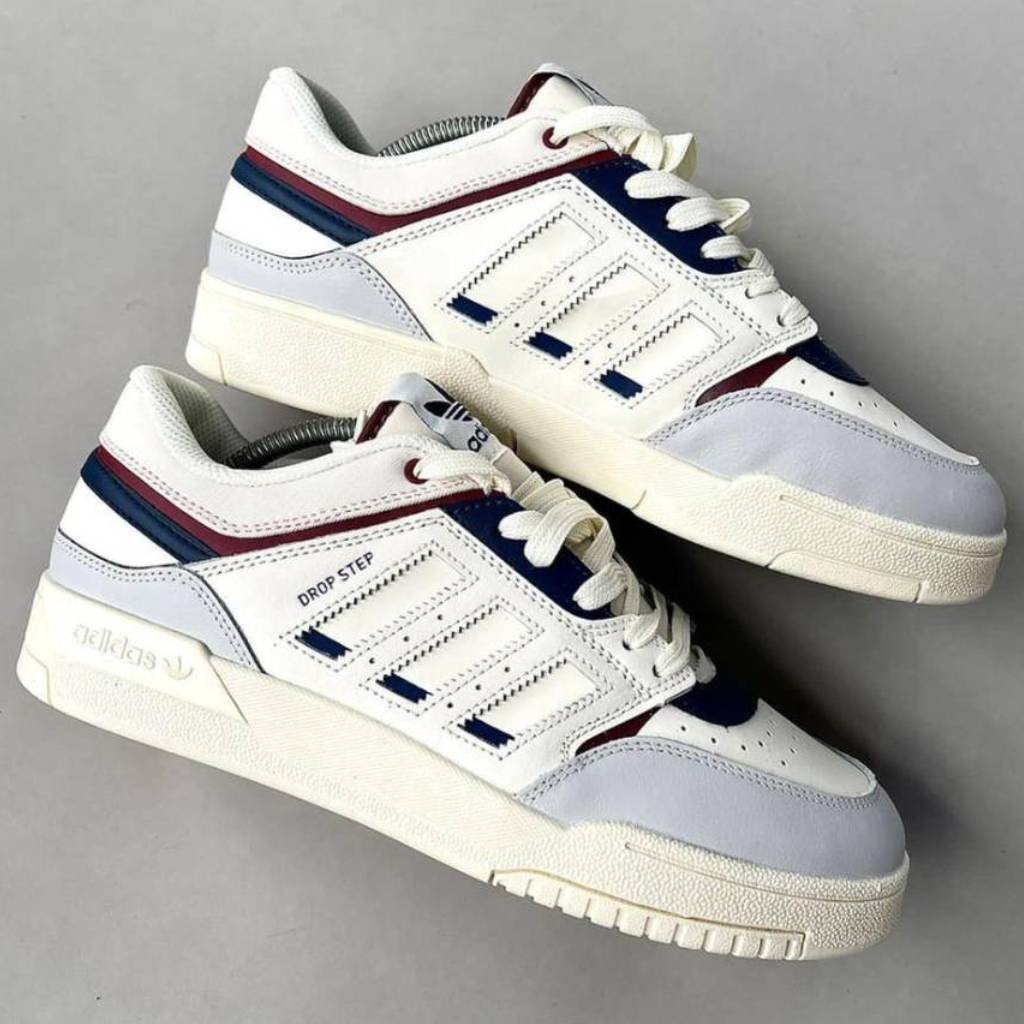 First Copy Shoes Adidas Drop Step White-Blue