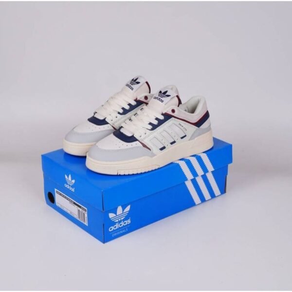 First Copy Shoes Adidas Drop Step White-Blue