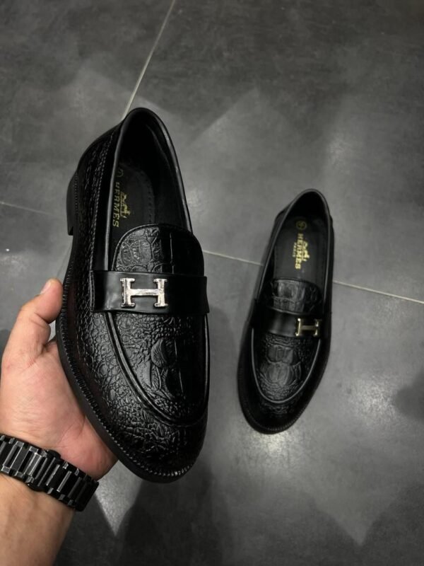 First Copy Shoes Hermes Signature Buckle Loafers