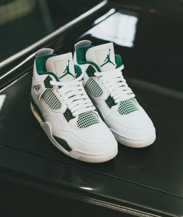 First Copy Shoes Nike Air Jordan Retro 4 Oxidised Green