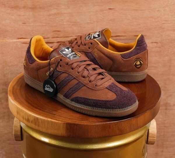 First Copy Shoes Adidas Samba OG Tal-Brown