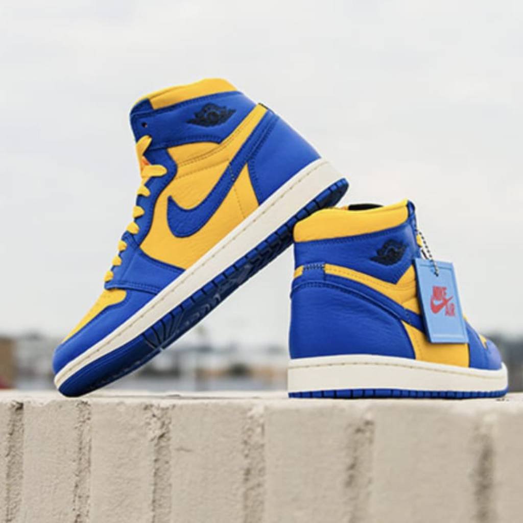 First Copy Shoes Air Jordan 1 Retro High OG Reverse Laney