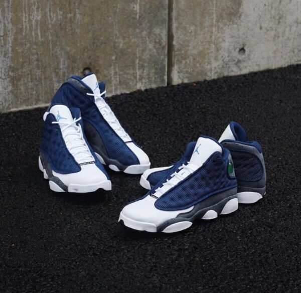 First Copy Shoes Air Jordan Retro 13 Blue-Flint