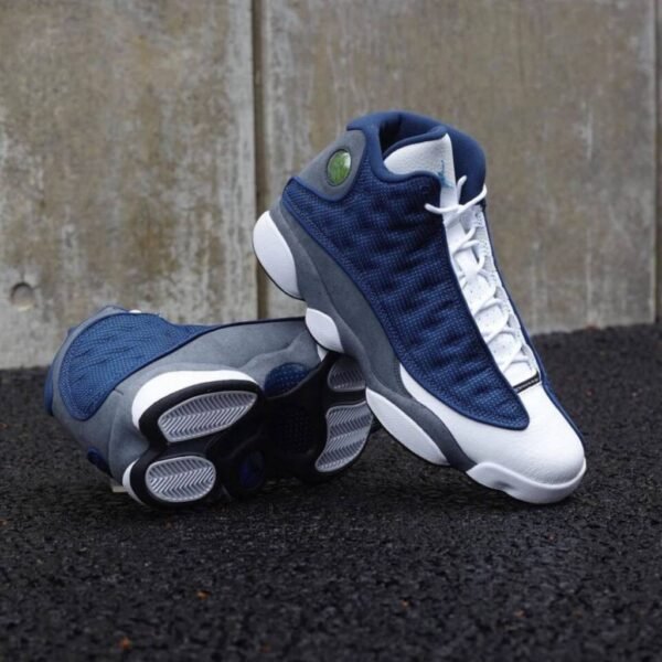 First Copy Shoes Air Jordan Retro 13 Blue-Flint