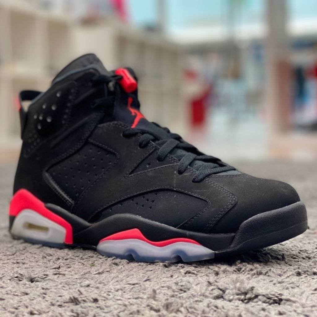 First Copy Shoes Air Jordan Retro 6 Black Infrared