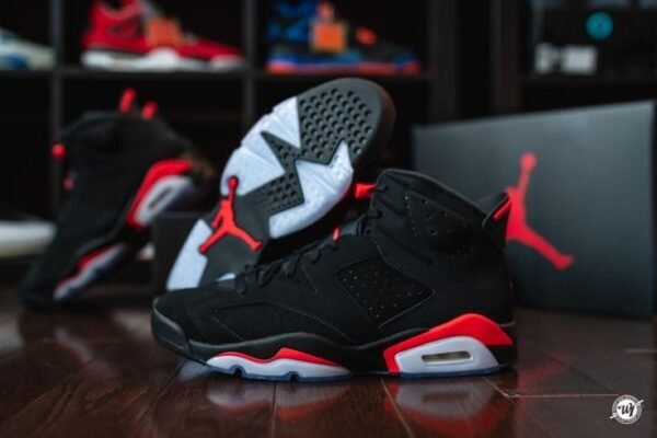 First Copy Shoes Air Jordan Retro 6 Black Infrared