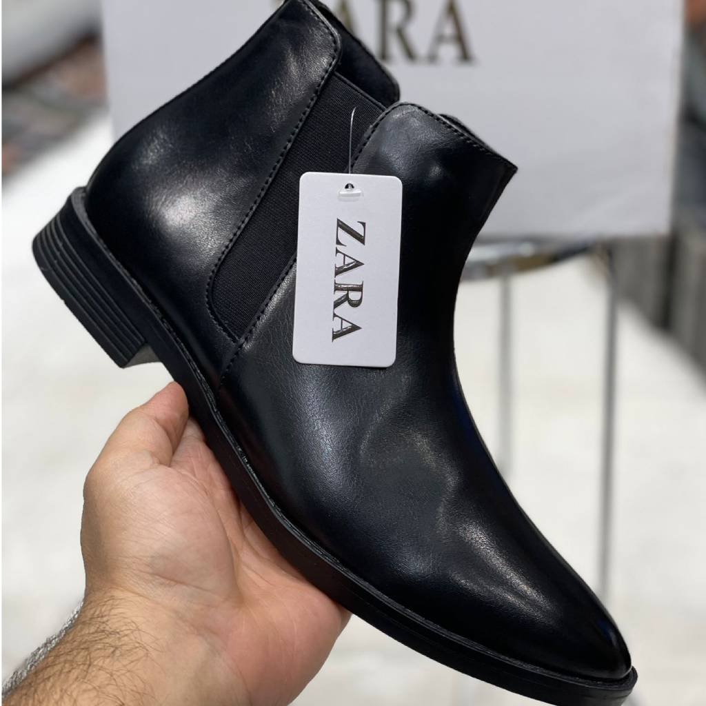 ZARA Zip Chelsea Boots