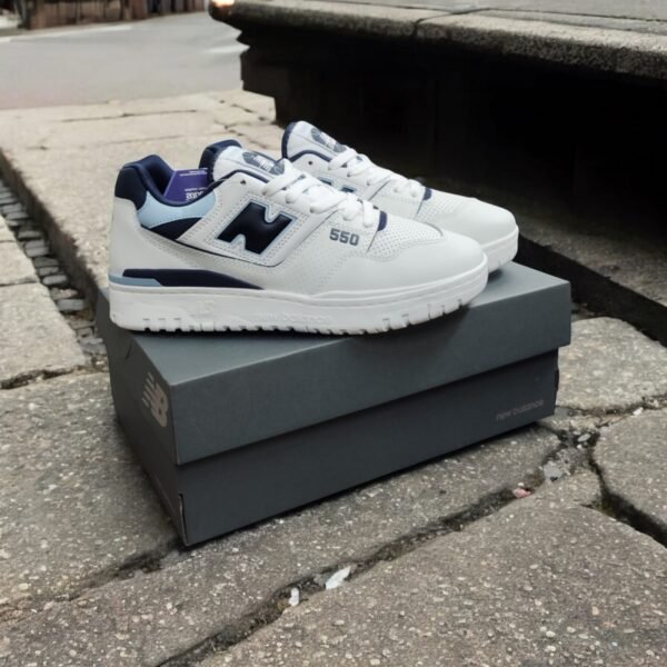 First Copy Shoes New Balance 550 White Vintage Indigo