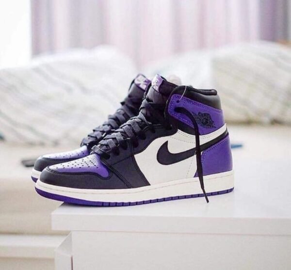 First Copy Shoes Nike Air Jordan Retro 1 High OG Court Purple