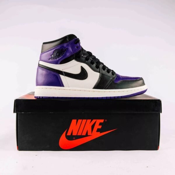 First Copy Shoes Nike Air Jordan Retro 1 High OG Court Purple