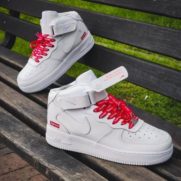 First Copy Shoes Nike First Copy Shoes x Supreme Air Force 1 MID SP