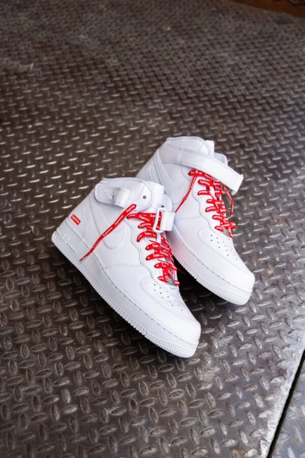 First Copy Shoes Nike First Copy Shoes x Supreme Air Force 1 MID SP