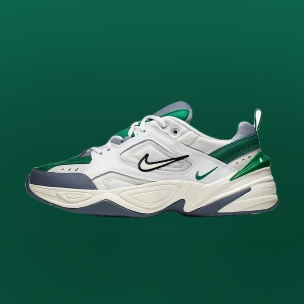 First Copy Shoes Nike M2K Tekno Platinum Tint Sail Lucid Green