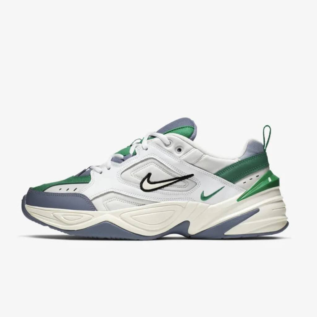 First Copy Shoes Nike M2K Tekno Platinum Tint Sail Lucid Green