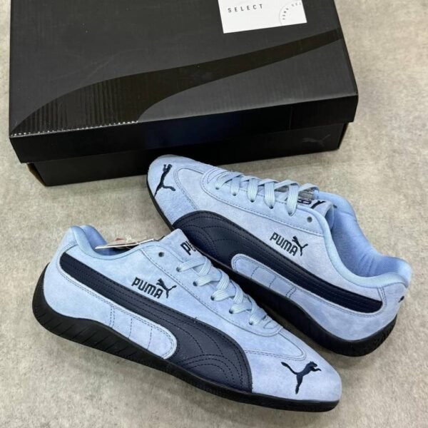 First Copy Shoes Puma Speedcat Archive Team light Blue Club Navy