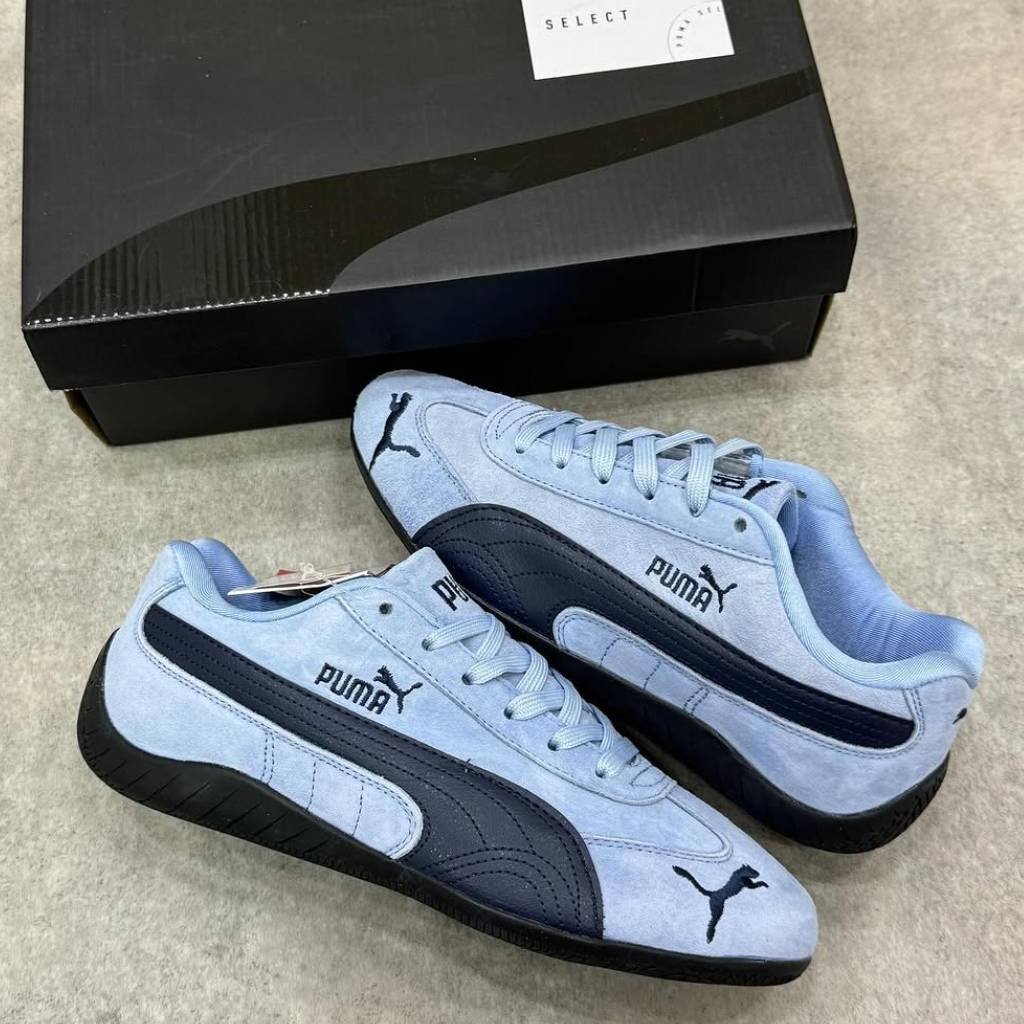 First Copy Shoes Puma Speedcat Archive Team light Blue Club Navy