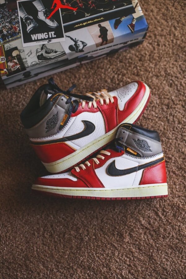 First Copy Shoes Union x Air Jordan 1 Chicago Shadow