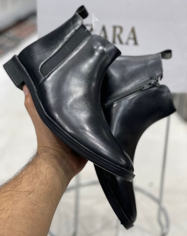 ZARA Zip Chelsea Boots