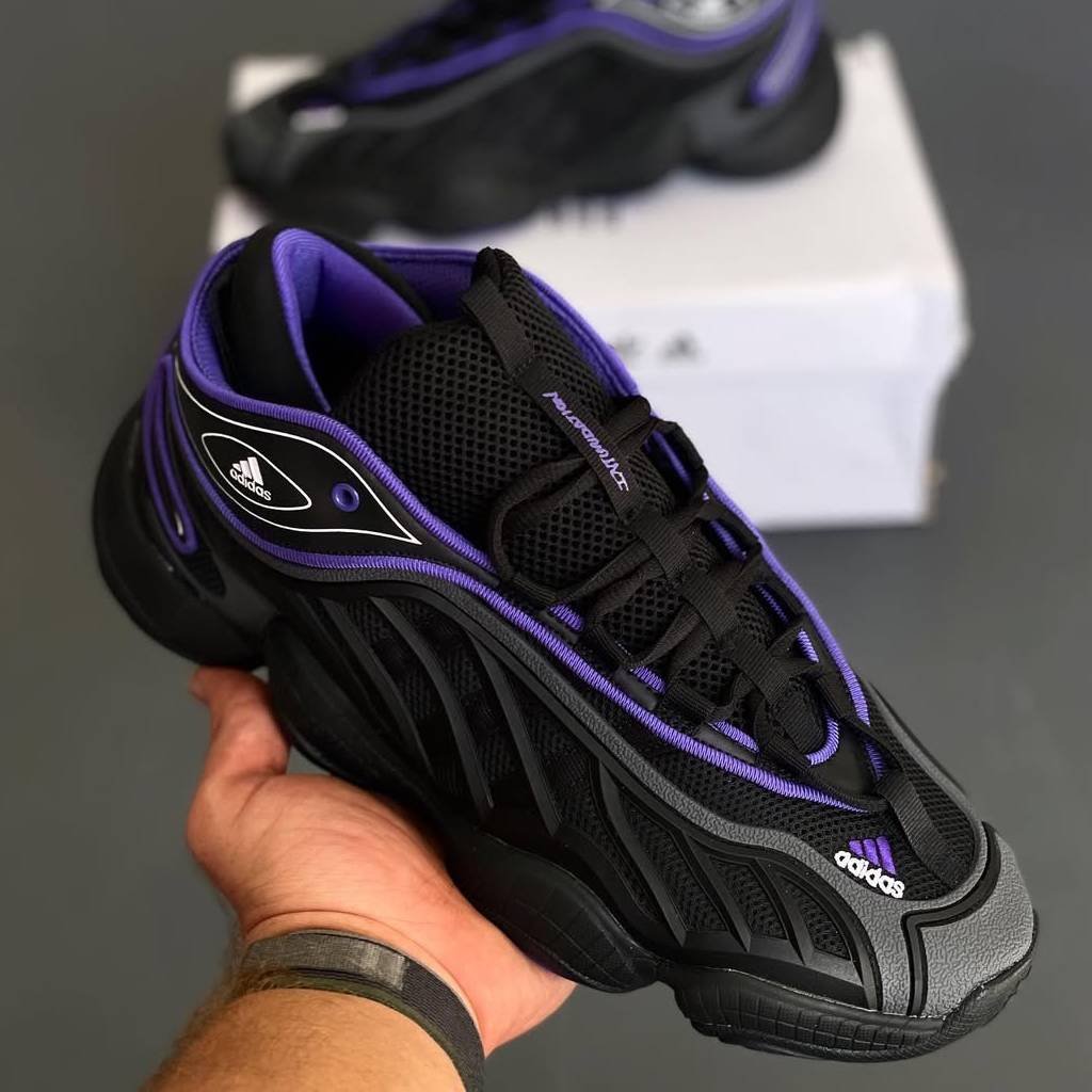 First Copy Shoes Adidas X Packer Intimidation Black Purple