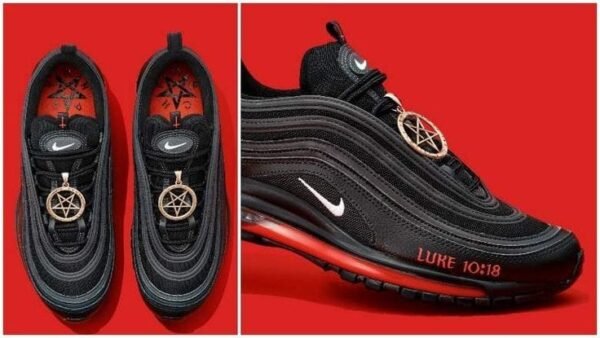 First Copy Shoes Nike Airmax 97 MSCHF lil Nas X Satan