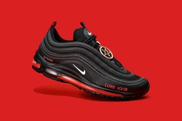 First Copy Shoes Nike Airmax 97 MSCHF lil Nas X Satan