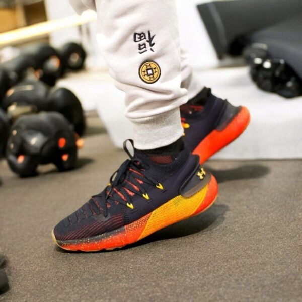 First Copy Shoes Under Armour HOVR Phantom 3 Black Orange