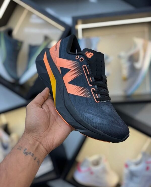 First Copy Shoes New Balance Feulcell SC Elite V4 - Black / Orange