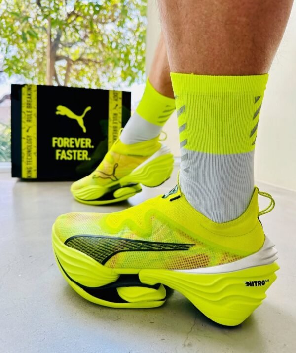 First Copy Shoes Puma Fast RB Nitro Elite Neon