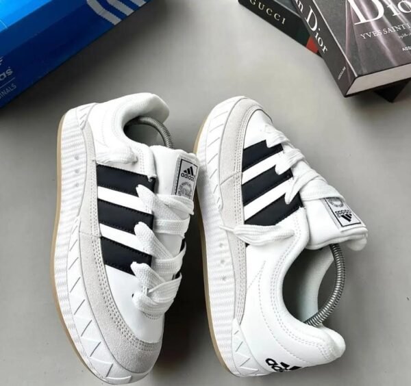 First Copy Shoes Adidas Adimatic Streetball White Black