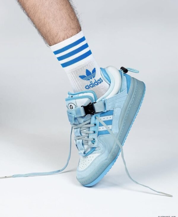 First Copy Shoes Adidas Forum Bad Bunny Tint Blue