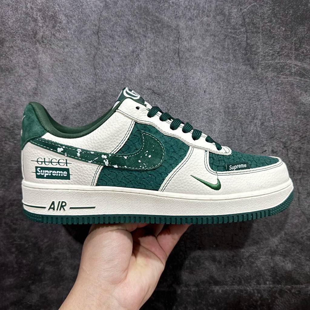 First Copy Shoes Airforce 1 X Supreme Gucci 2025