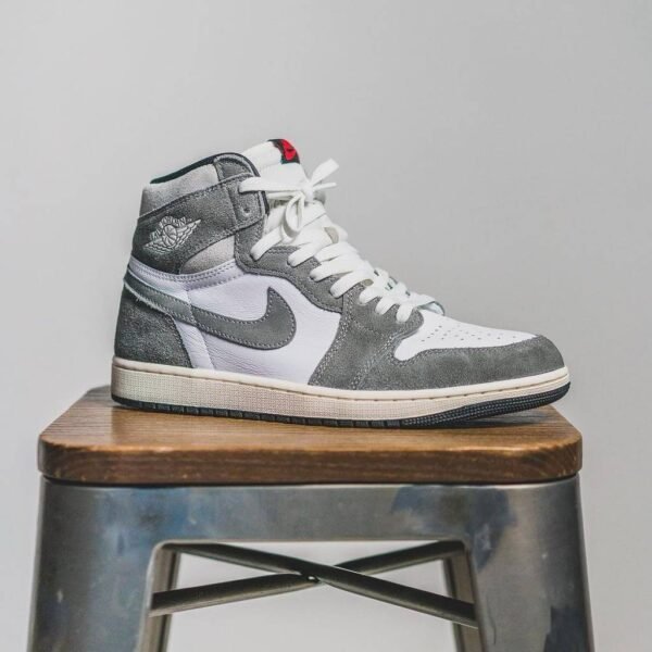 First Copy Shoes Nike Air Jordan Retro 1 High Washed Grey