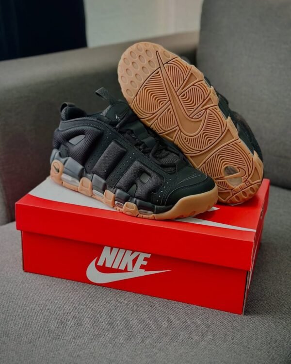 First Copy Shoes Nike Air UpTempo Low Black Gum