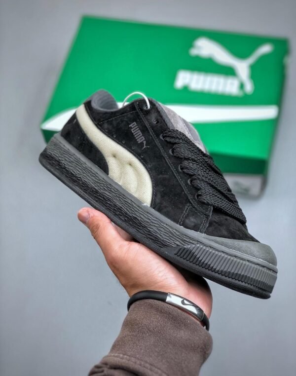 First copy shoes Puma Suede XL Crush Black