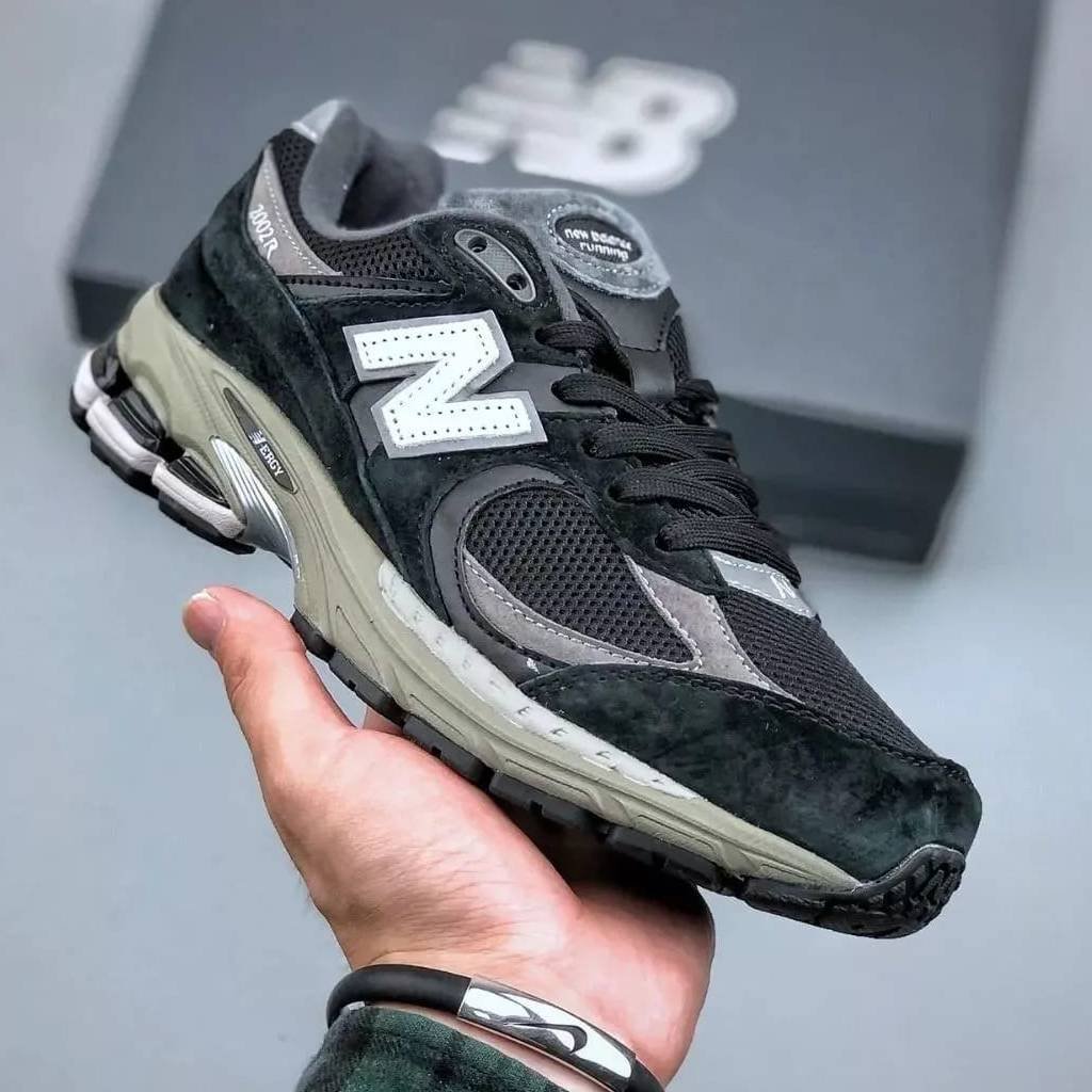 First Copy Shoes New Balance 2002R Protection Pack Black Grey