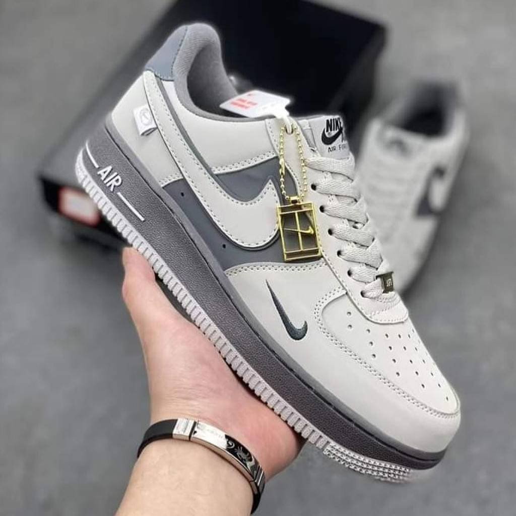 First Copy Shoes Nike Airforce 1 Epic Grey (1)