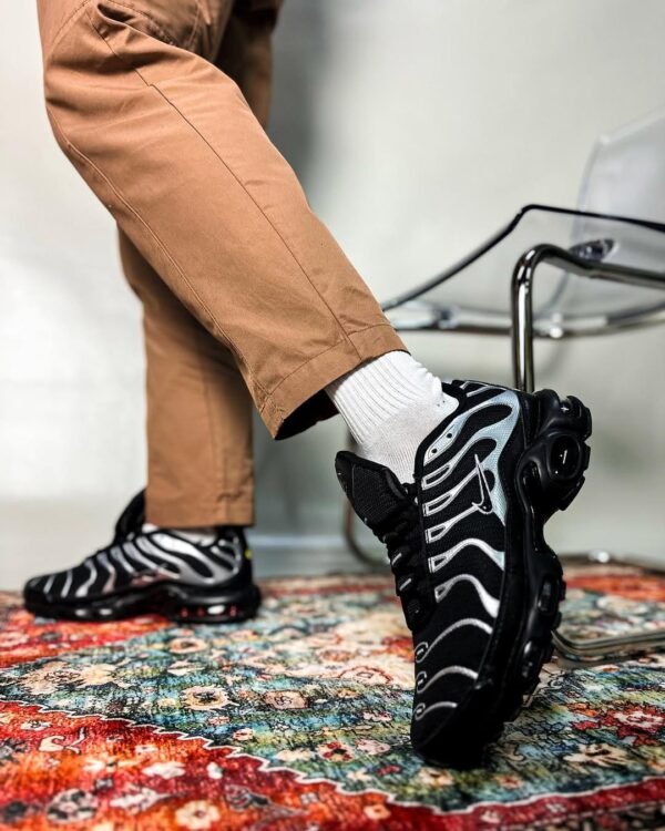 First Copy Shoes Nike Airmax Plus Reflective Black-1