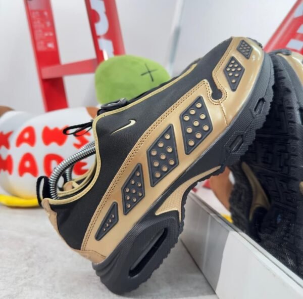 First Copy Shoes Nike Airmax SNDR Black Metallic Gold-2