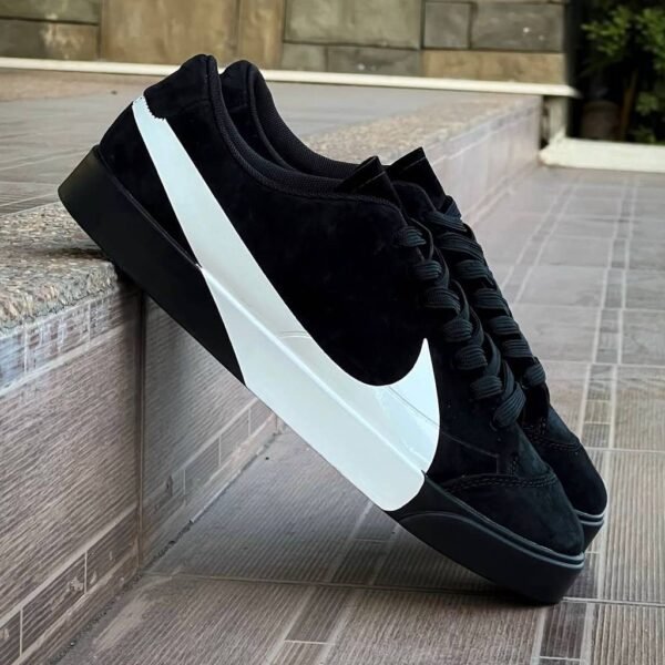 First Copy Shoes Nike Blazer City Low Black White