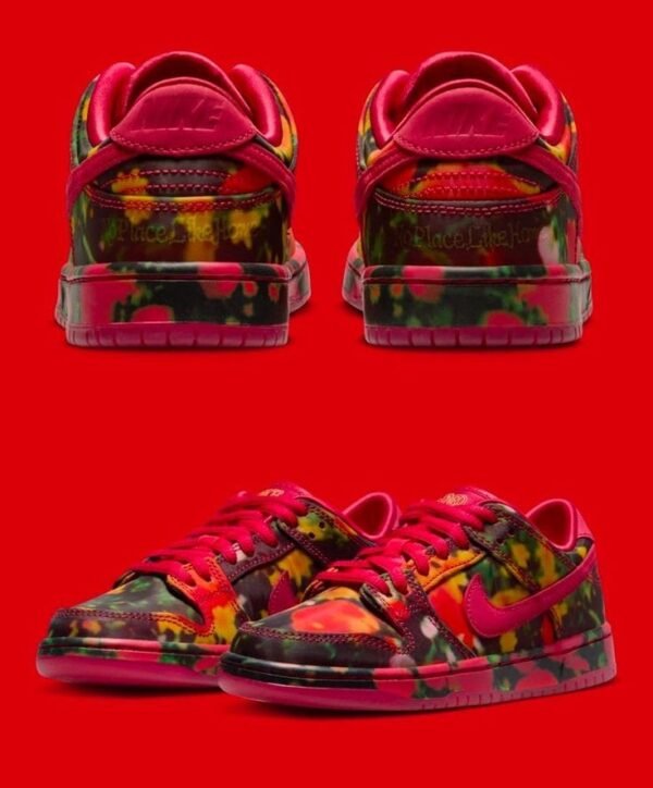 First Copy Shoes Nikee SB Dunk Low the Wizard of OZ Poppy Field